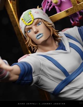 Mô hình Chikara Studio - Gyro Zeppelin x Jonny Joestar