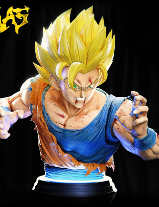 Mô hình ArnyAnt Studio - Goku x Vegeta Bust