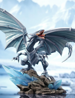 Mô hình Aftershock Studio - Blue-Eyes White Dragon x Red-Eyes Black Dragon