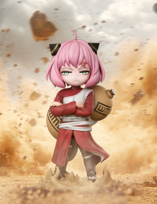  CR Studio - Anya cosplay Gaara