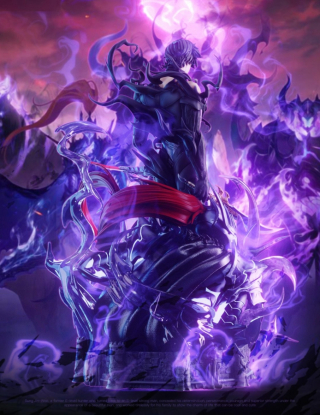 Mô hình Ji Ke x UP Studio - Sung Jin Woo