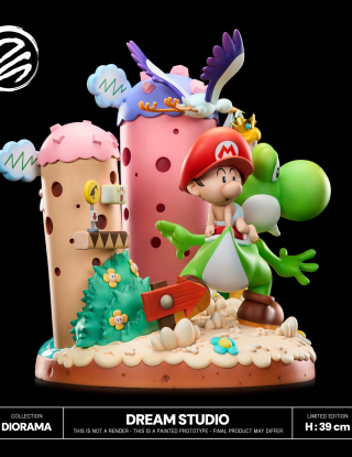 Mô hình Dream Studio - Super Mario Yoshi's Island