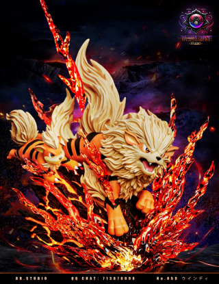 Mô hình Black Rose Studio - Arcanine