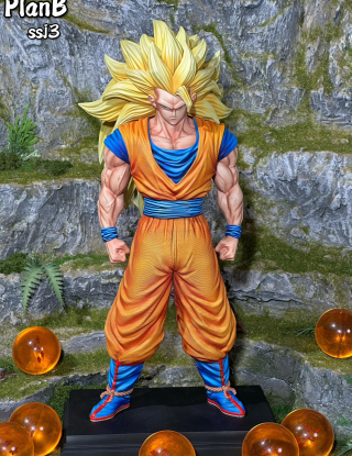 Mô hình Plan B Studio - Goku SSJ2 - SSJ3