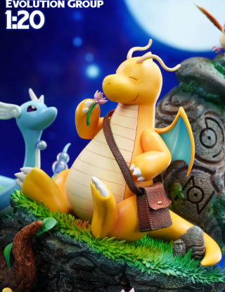 Mô hình KiKo Studio - Dragonite Evolution Set