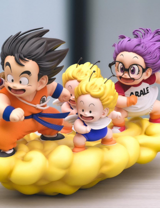 Mô hình Zor Studio - Kid Goku x Arale