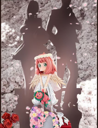 Mô hình Liu Li x Hapi Studio - edding Angel Anya Forger