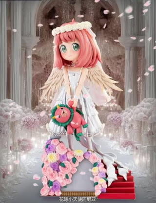 Mô hình Liu Li x Hapi Studio - edding Angel Anya Forger