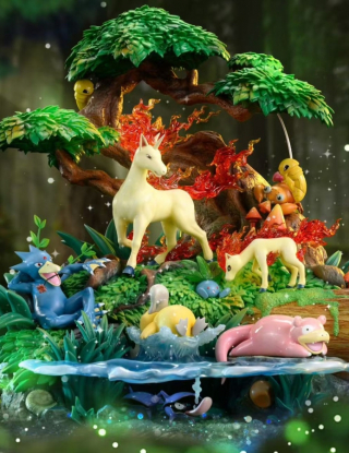 Mô hình JingHe Studio - The Buried Forest