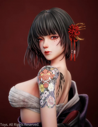 Mô hình Gravity Toys Studio - Oiran Higanbana