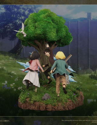 Mô hình Freedom Studio - Mikasa Ackerman x Eren Yeager x Armin Arlert