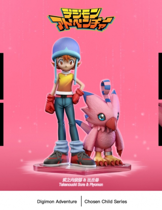 Mô hình Butterfly Studio - Sora Takenouchi x Piyomon