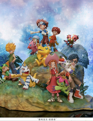 Mô hình Butterfly Studio - Digimon Family