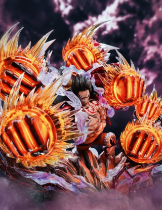 Mô hình LZ Studio - Luffy Gear 4 -01