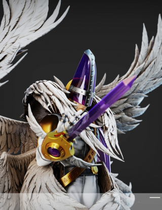 Mô hình Mine Studio - Holy Angemon