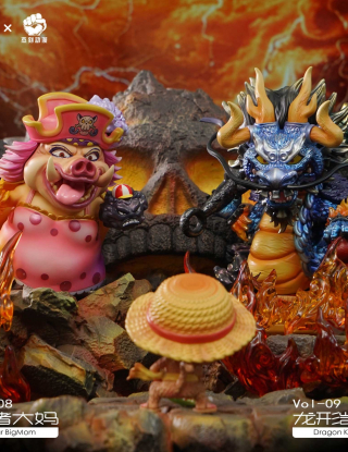 Mô hình Jacksdo Studio - Animal cosplay Kaido x Big mom