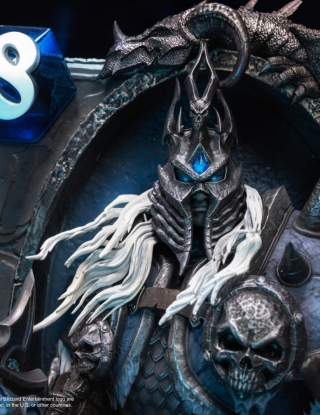 Mô hình HEX Collectibles - Lich King Card