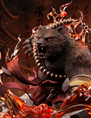 Mô hình Tian Xia Studio - Black Bear Spirit