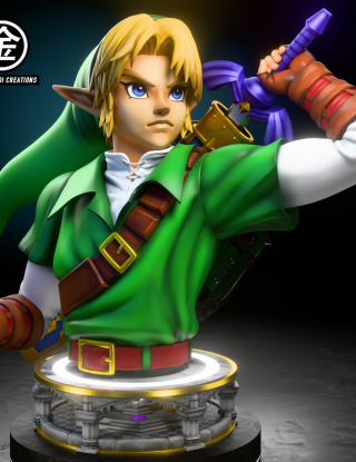 Mô hình Kinitsukuroi Ceations Studio - Link Bust
