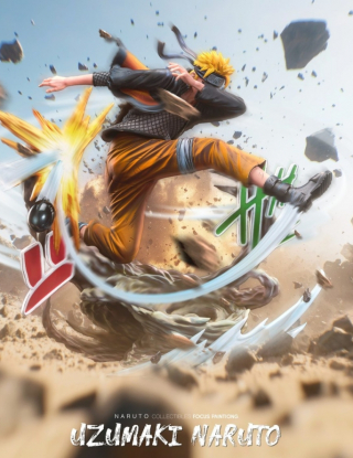 Mô hình Supermodel Studio - Naruto