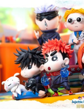 Mô hình Big Feeler Studio - Shin-chan cosplay Jujutsu Kaisen