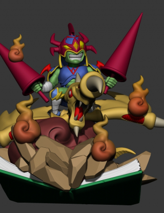 Mô hình Divine Officer Studio - Dragon Champion