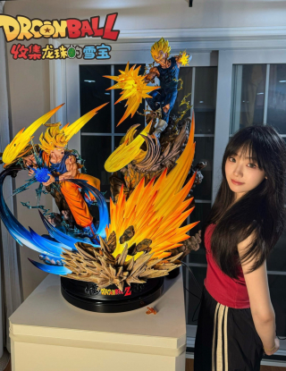 Mô hình KD Studio - Goku x Vegeta Majin