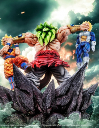 Mô hình YISHOU Studio - Broly x Vegeta x Goku