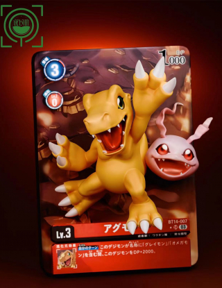 Mô hình GEISHA Studio - Agumon x Koromon