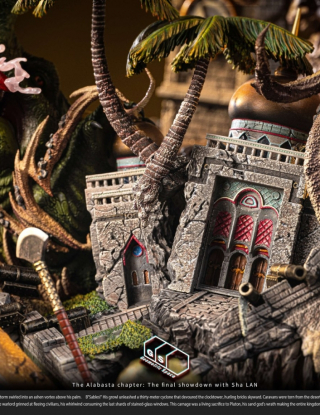 Mô hình Geometric Space Studio - Crocodile