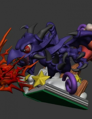 Mô hình Divine Officer Studio - Red Eyes Dark Dragon