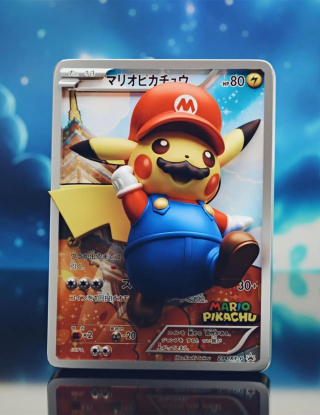 Mô hình GEISHA Studio - Mario Pikachu x Luigi Pikachu
