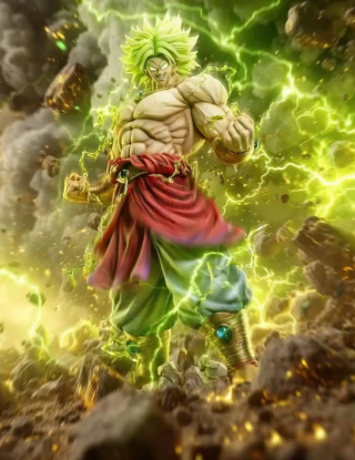Mô hình MAN Studio - Broly-01