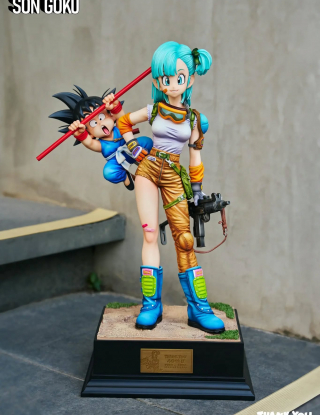 Mô hình Infinite Studio - Bulma x Goku