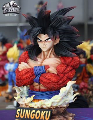 Mô hình Violent Bear Studio - Goku SSJ4 Bust