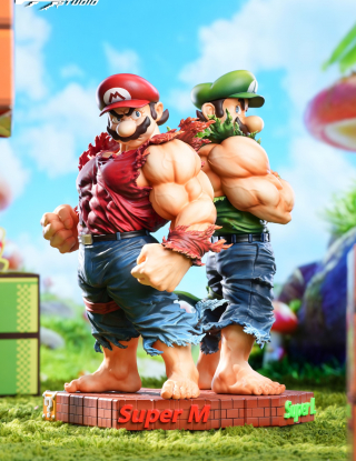 Mô hình PANSHI Studio - Mario x Luigi