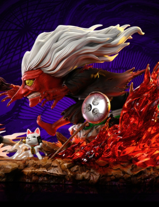 Mô hình K9 Studio - Okarun x Momo x Turbo Granny