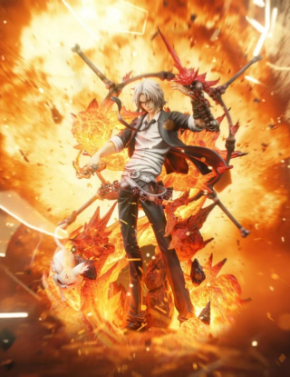 Mô hình Heavy Armor Rhino Studio - Hayato Gokudera