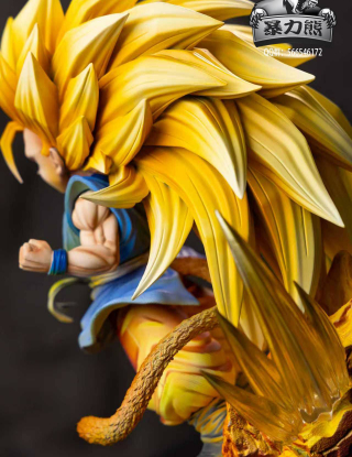 Mô hình Violent Bear Studio - Goku Kid SSJ3