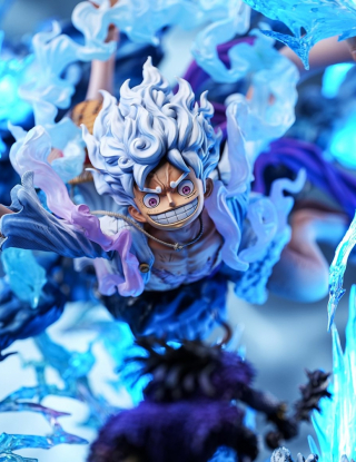 Mô hình Jimei Palace Studio - Luffy Nika x Kaido