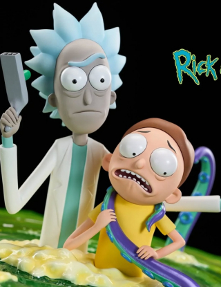 Mô hình OFP Studio - Rick x Morty