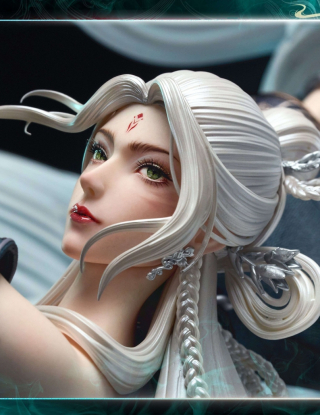 Mô hình October Wutong x Tencent Studio - Tiểu Bạch