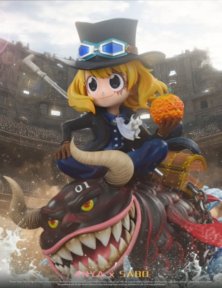 Mô hình Biubiu Studio - Anya cosplay Sabo