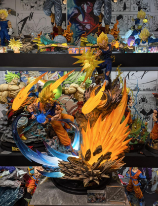 Mô hình KD Studio - Goku x Vegeta Majin