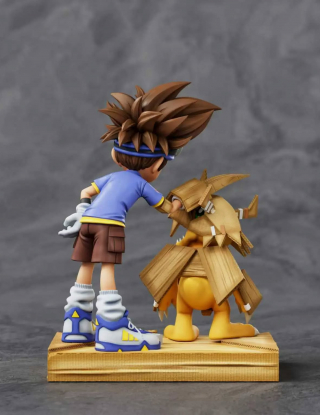 Mô hình BLACKLIGHTING Studio - Yagami Taichi x Agumon