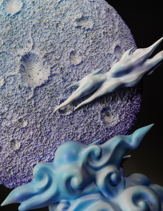 Mô hình DU Studio - Moon base accessory