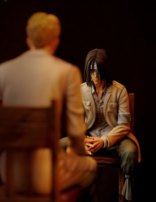 Mô hình Titan Studio - Eren Jaeger x Reiner Braun x Falco Grice