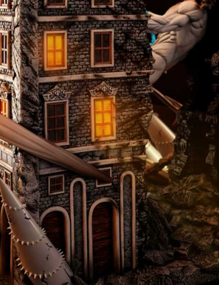 Mô hình Titan Studio - War Hammer Titan x Attack Titan