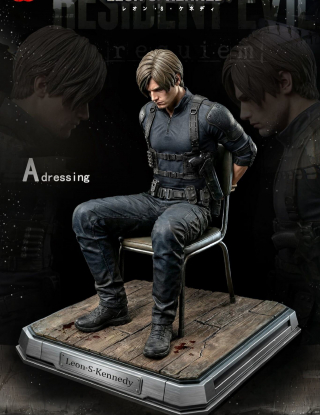 Mô hình Raccoon City x Super Hero Studio - Leon Scott Knneydy