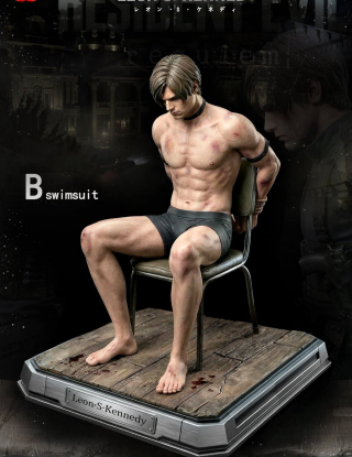 Mô hình Raccoon City x Super Hero Studio - Leon Scott Knneydy